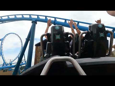 Energylandia - Abyssus (Onride) Back Row POV 4K60fps