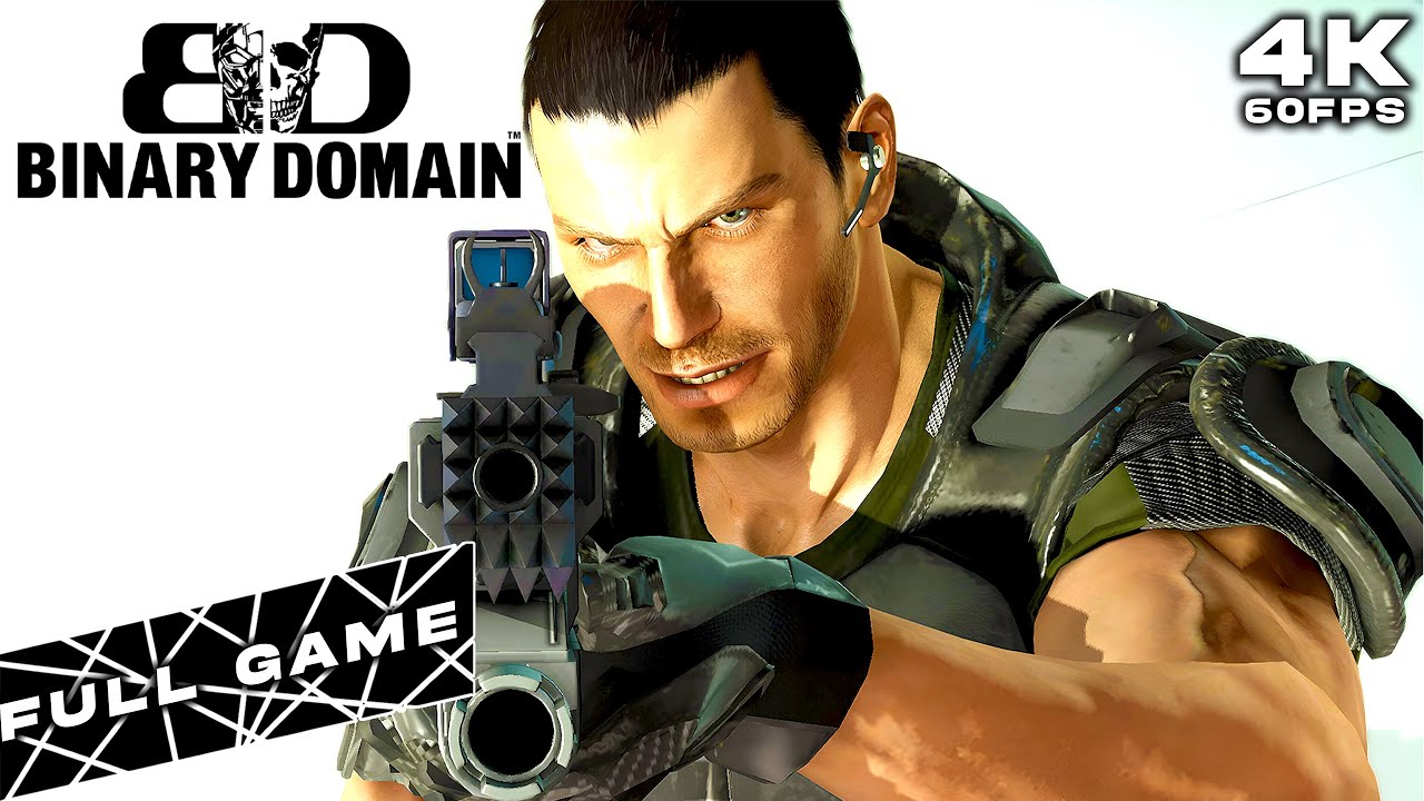 BINARY DOMAIN 2012 PC FULL GAME (4K60FPS)