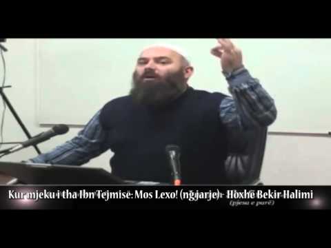 Kur mjeku i tha Ibn Tejmisë: Mos Lexo! (ngjarje) - Hoxhë Bekir Halimi