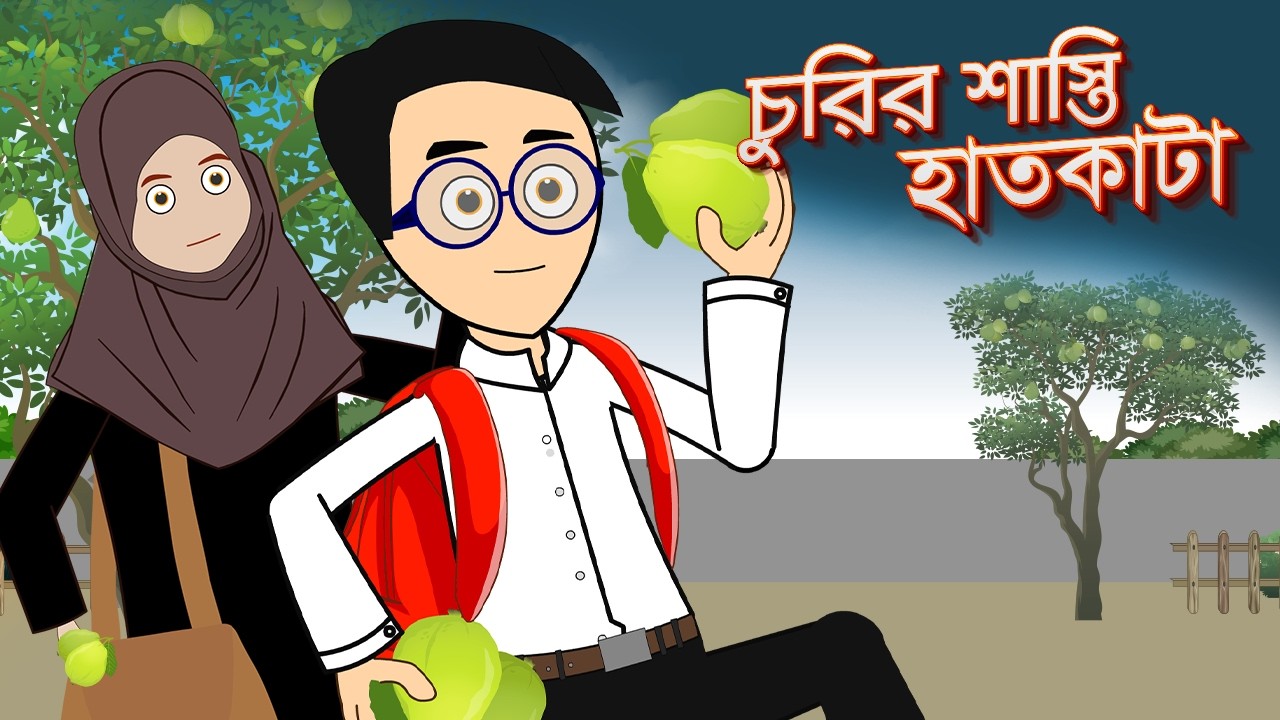 islamic cartoon bangla new | চুরির শাস্তি হাতকাটা | bhalo bhalo cartoon | @MaaIslamicCartoon