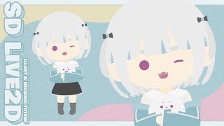 【Live2D Showcase】よてに SD Live2Dモデル🦭