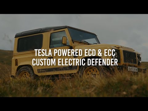 600hp Tesla-Swapped Land Rover Defender by E.C.D.