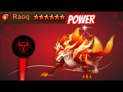 The Power of Awakened Raoq (Fire Inugami) - Summoners War