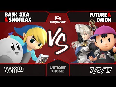 We Take Those #52: BaSk 3xA & SnorLax vs FuTure & DMon - Doubles Loser Finals | SSB4