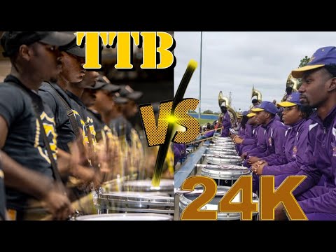 Miles "24K" Drumline vs Alabama St "TTB" Drumline 2021 Labor Day Classic [Watch in 4K or HD]