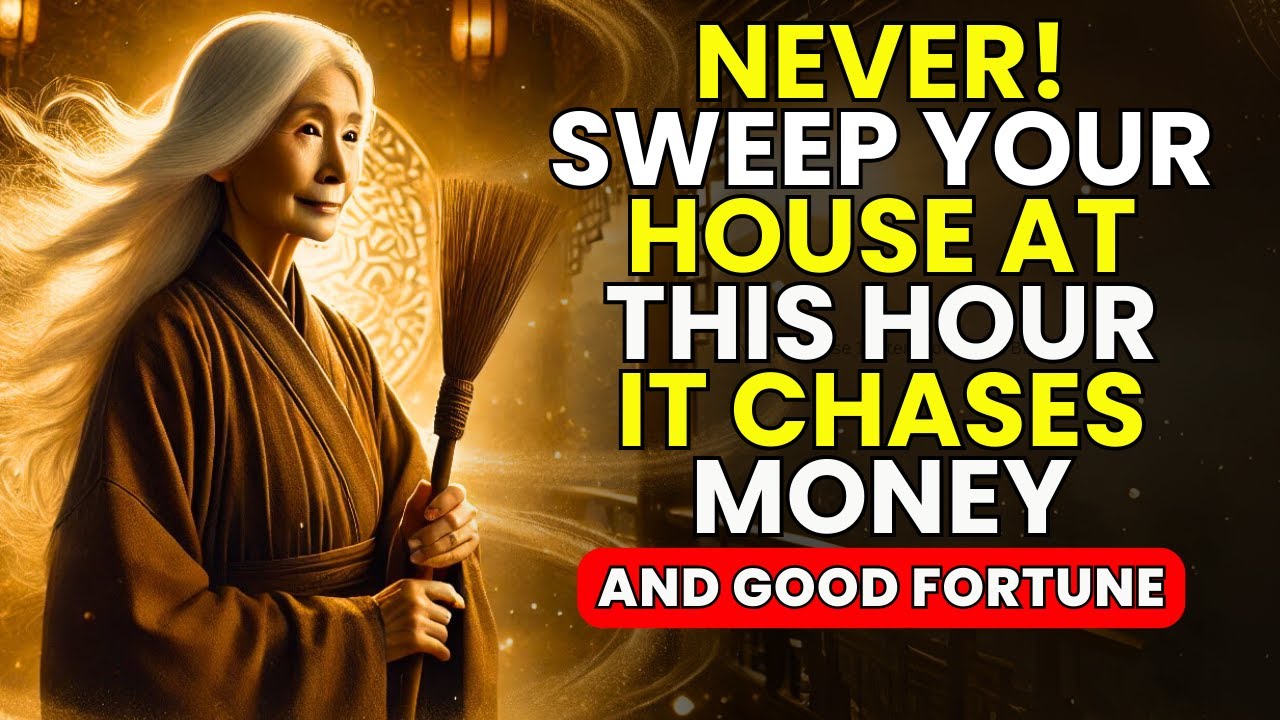 WARNING! Never Sweep Your House at THIS HOUR or You'll Chase Away Money & Luck | Buddhist Teachings