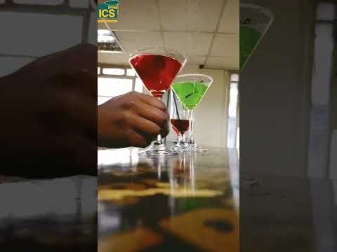 Master the art of cocktails creation and customer service at ICS Technical College.