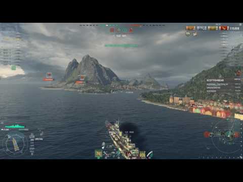 WoWS 0.6.0 - Zao Kraken Fun (Post Commander Revision)