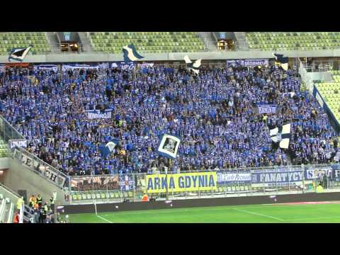 Lechia Gdańsk - Lech Poznań 30.09.2012 "TANCZYC KURWY TANCZYC"