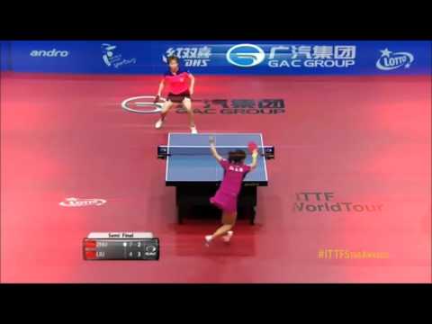Table Tennis Star Point 2015 - Liu Shiwen vs Zhu Yuling