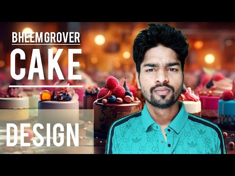 Cake Design Happiness bakery || BHEEM GROVER
