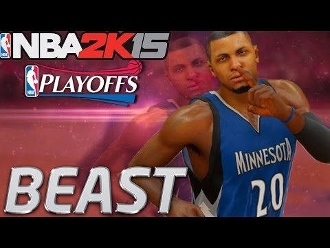 NBA 2K15 My Career Playoffs R2G3: Had To Take Over! Female Refs Though