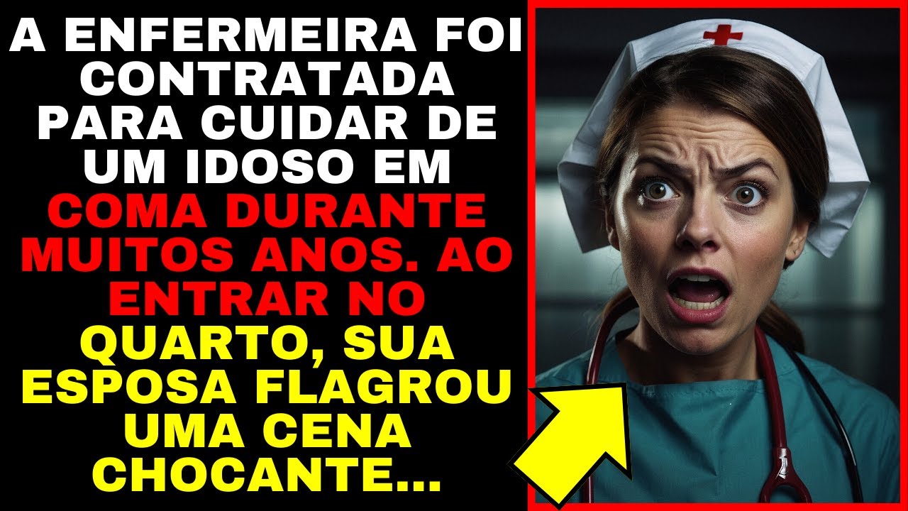 Enfermeira Foi CONTRATADA Para Cuidar de um IDOSO em COMA, Ao ENTRAR NO QUARTO,Sua ESPOSA FLAGROU...
