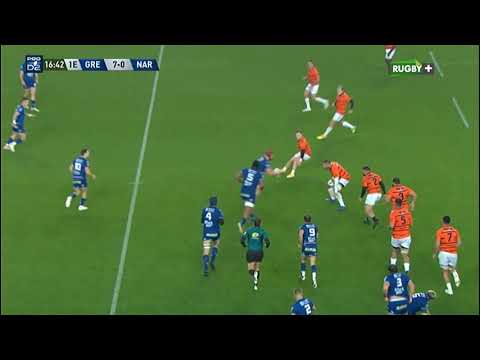 luka goginava highlights  grenoble - Narbonne 26-8