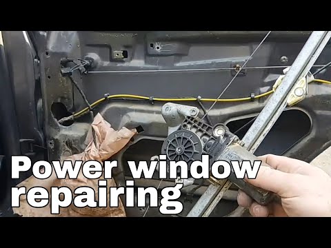 HOW TO repair the power window Mercedes benz w210