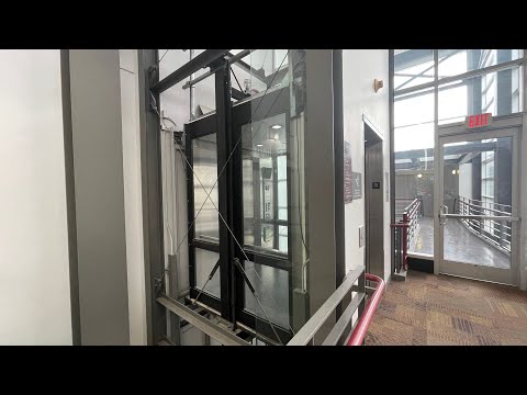 Awesome Scenic Otis Hydraulic Atrium Elevator @ The UW-Madison School of Law in Madison, WI