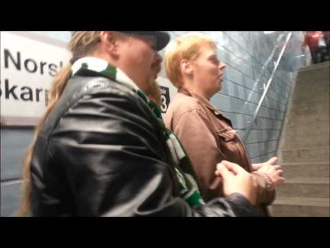 Bajen-Brage skönsåg i t-banan