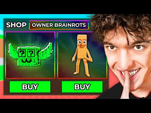 Steal A Brainrot, But You Can BUY BANNED BRAINROTS..