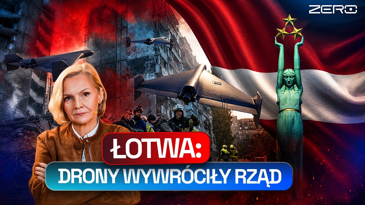 ROSJA ZHAKOWAŁA UKRAIŃSKIE DRONY? UPADEK ŁOTEWSKIEGO RZĄDU
