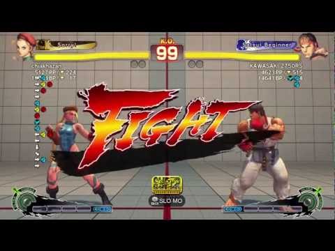 Chiakhazan (Cammy) vs. KAWASAKI Z750RS (Ryu) - SSFIV AE 2012 Match