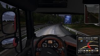 preview picture of video 'Euro Truck Simulator 2 -  Salzburg to Liege In DAF XF SPACE part 1'