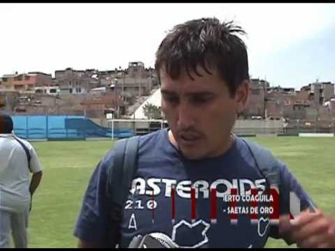 ROBERTO COAGUILA JUGADOR SAETAS DE ORO - Visión Deportiva 2013 Pueblo TV Canal 39
