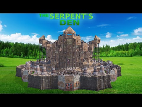 The Serpent's Den | 20+ Meta clan base | Insane Mountain Roof | Build Tutorial