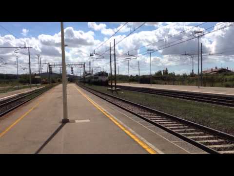 E656 046 intercity 510 Salerno-Torino stazione di Montepesc