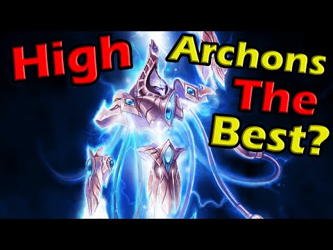 High Archons Counter Everything in Direct Strike! Starcraft 2 custom games