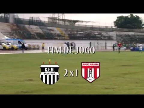 BASTIDORES GRÊMIO MARINGÁ 2X1 APUCARANA SPORTS