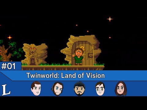 Let's Play "TwinWorld: Land of Vision" - Part 1: Very "Wanky" Hitbox