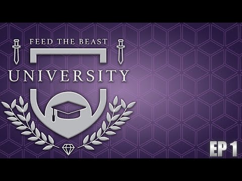 Humble Beginnings / I Became A Wizard / FTB University 1.12.2 Ep 1. Lets Play