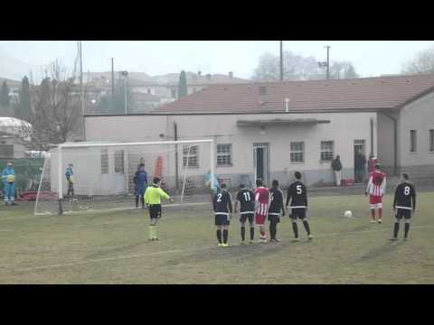 19a camp 24 01 2016 Agello Tavernelle 2 1   gol 2 1 di De Souza