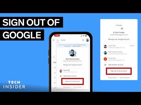 How To Sign Out Of Google