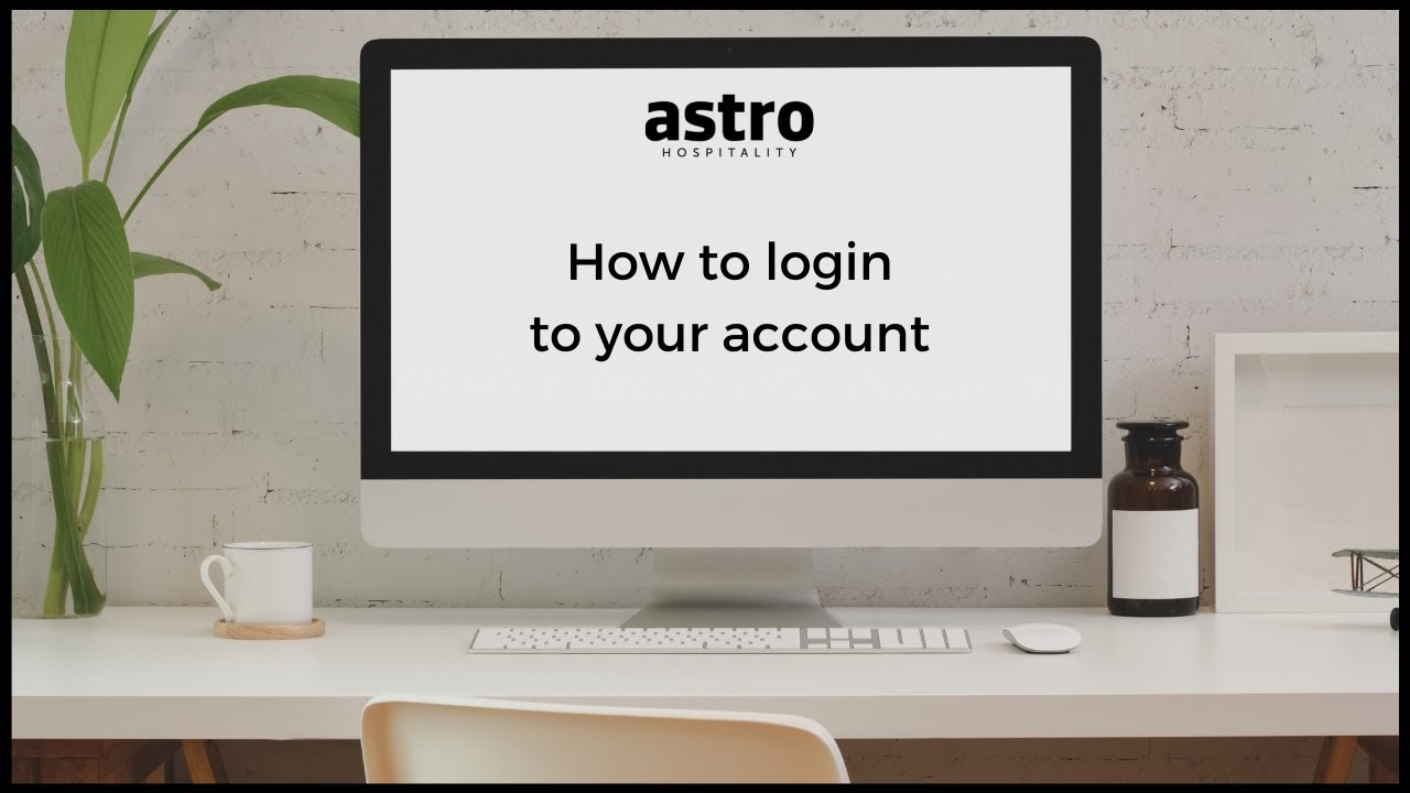 Astro | How to login to your account