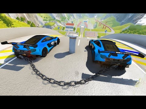 High Speed Crazy Jumps/Crashes BeamNG Drive Compilation #8 (Car Shredding Experiment)