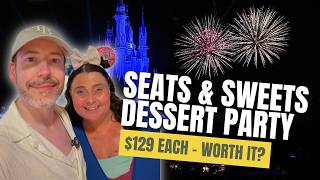 Watching Happily Ever After From The Magic Kingdom Seats & Sweets Dessert Party