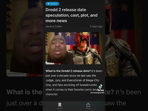 Dredd 2 movie in development ￼