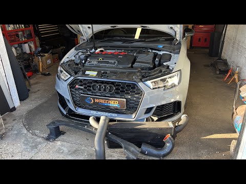 Audi RS3 Gets Much Needed Upgrades | Intercooler & Intake Install
