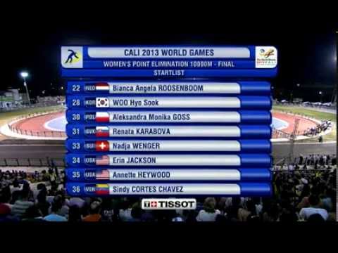 Women's Point Elimination 10000m Final Run