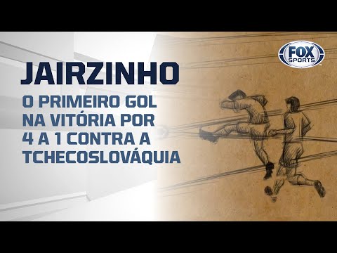 #FoxSports50AnosDoTri - O gol de Jairzinho na vitória por 4 a 1 contra a Tchecoslováquia