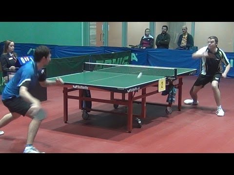 Maxim SMIRNOV vs Taras MERZLIKIN FULL Moscow Championships 2014 Table Tennis Table Tennis