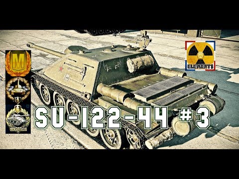 SU-122-44 #3 world of tank blitz Aced gameplay 3700 DMG