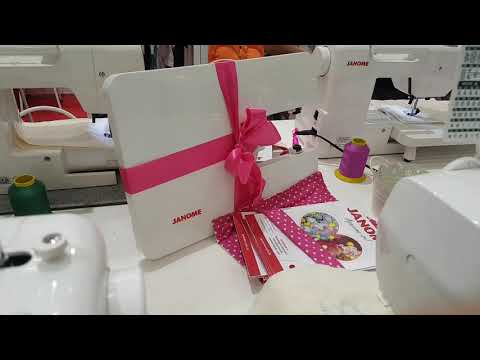 DC 6100 JANOME  👍 - Vera Brugin - Mega 2019