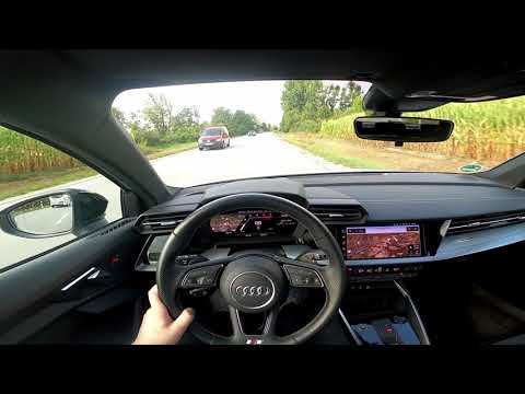 2022 Audi A3 35TDI (150PS) POV drive + Autobahn