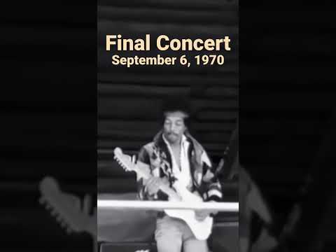 Thumbnail for Amazing Footage of Jimi Hendrix’s Final Concert - Isle of Fehmarn 9/6/1970 #shorts #jimihendrix by Jimi Hendrix