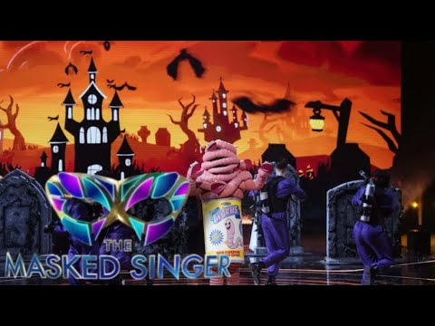 Can of Worms sings "Ghostbusters" by Ray Parker Jr. | The Masked Singer Uk Series 7