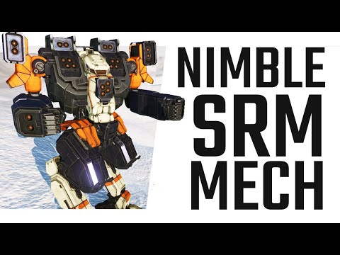 Nimble Skirmish Mech - The Arctic Wolf! Mechwarrior Online The Daily Dose #993