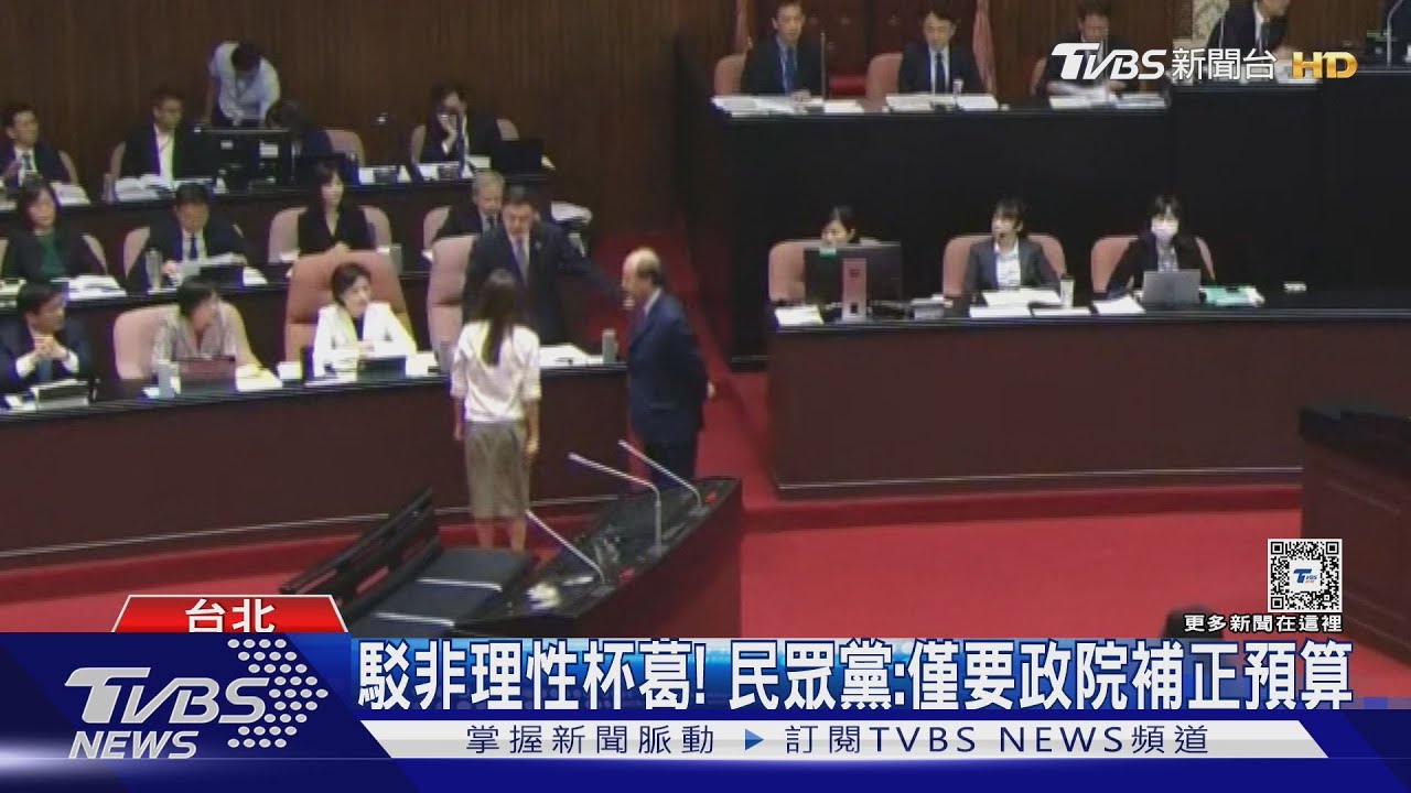 總預算案被退！　總統：在野黨會受民意批判
