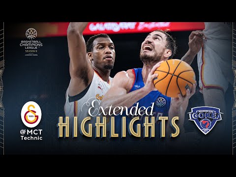 Galatasaray MCT Technic v Igokea m:tel | Full Game Highlights | #BasketballCL 2025-26